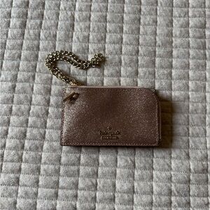 Kate Spade Metallic Card Holder